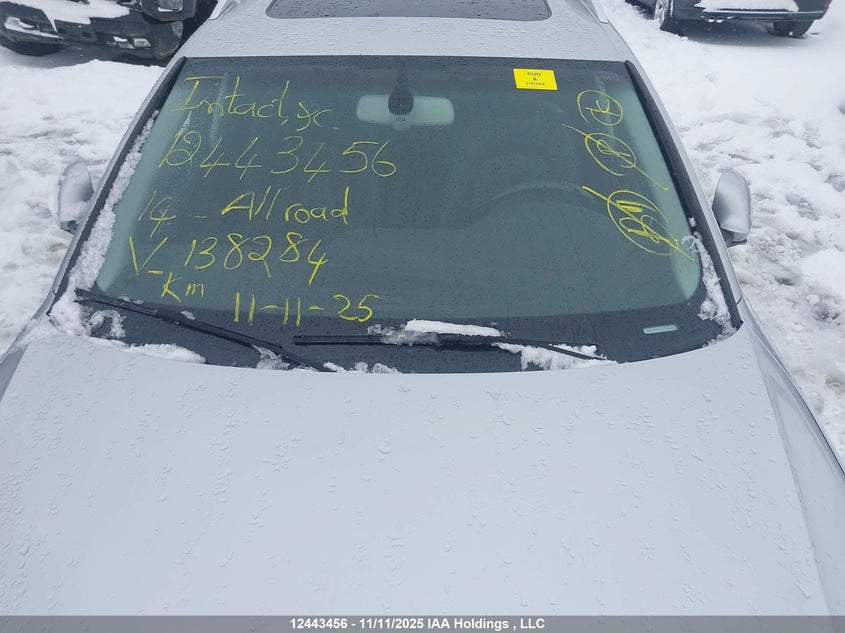 2014 Audi Allroad VIN: WA1TFCFL1EA138284 Lot: 12443456