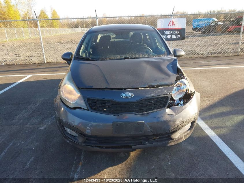 2013 Kia Rio Lx VIN: KNADM4A39D6141977 Lot: 12443493