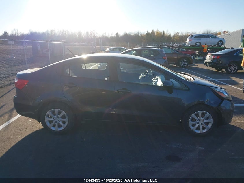 2013 Kia Rio Lx VIN: KNADM4A39D6141977 Lot: 12443493