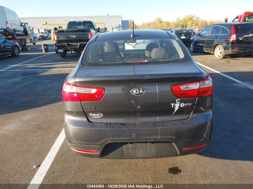 2013 Kia Rio Lx VIN: KNADM4A39D6141977 Lot: 12443493