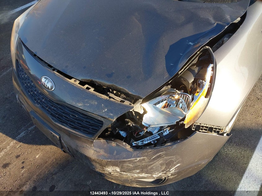 2013 Kia Rio Lx VIN: KNADM4A39D6141977 Lot: 12443493