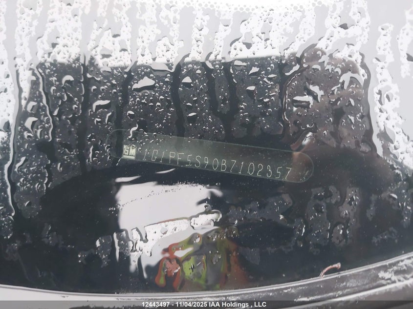 2011 Chevrolet Cruze Lt VIN: 1G1PF5S90B7102357 Lot: 12443497