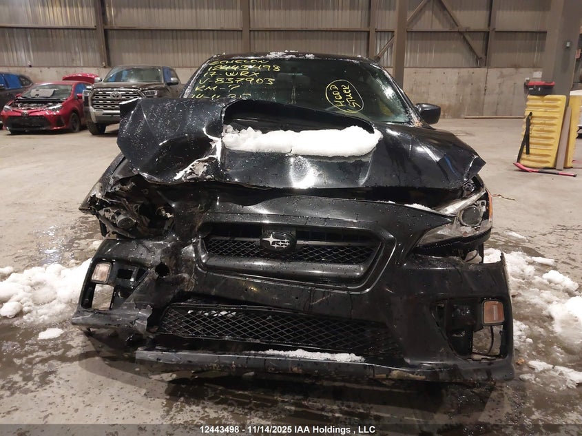 2017 Subaru Wrx VIN: JF1VA1A65H9837903 Lot: 12443498