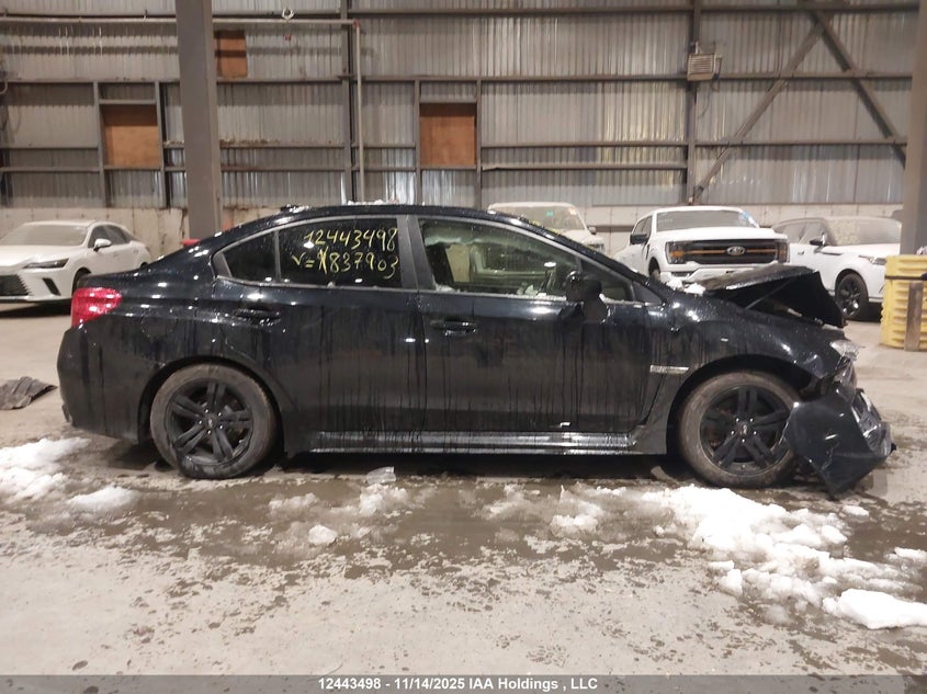 2017 Subaru Wrx VIN: JF1VA1A65H9837903 Lot: 12443498