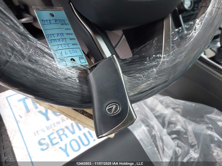 2025 Lexus Nx 250 VIN: 2T2ADCEZ0SC006161 Lot: 12443503