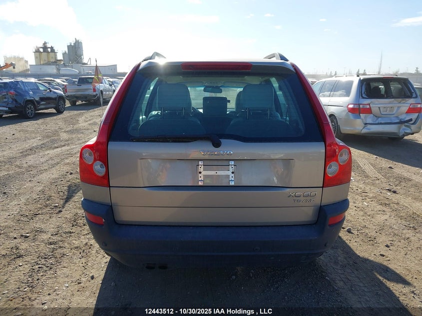 2004 Volvo Xc90 T6 VIN: YV1CZ91H341056956 Lot: 12443512
