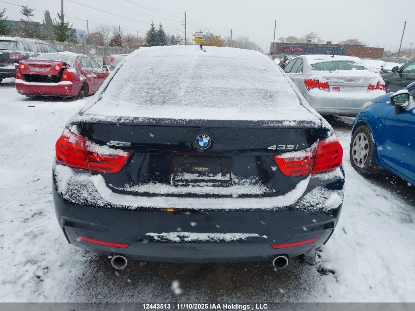 2016 BMW 435I Gran Coupe xDrive VIN: WBA4B3C56GG344306 Lot: 12443513