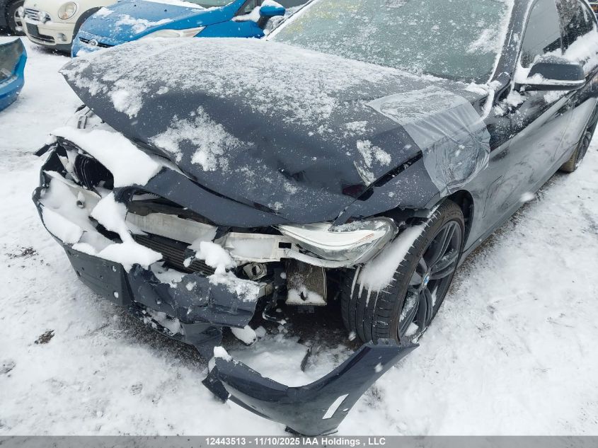 2016 BMW 435I Gran Coupe xDrive VIN: WBA4B3C56GG344306 Lot: 12443513