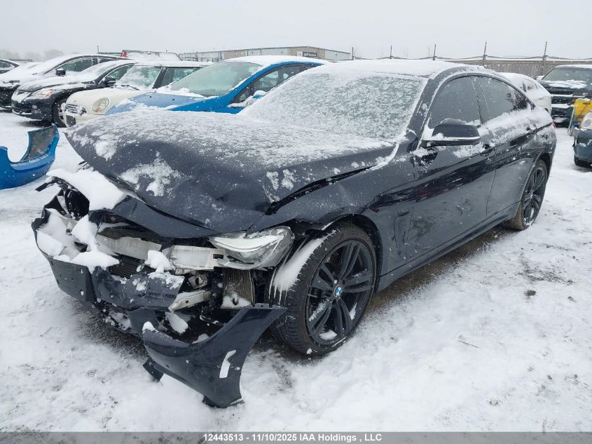 2016 BMW 435I Gran Coupe xDrive VIN: WBA4B3C56GG344306 Lot: 12443513