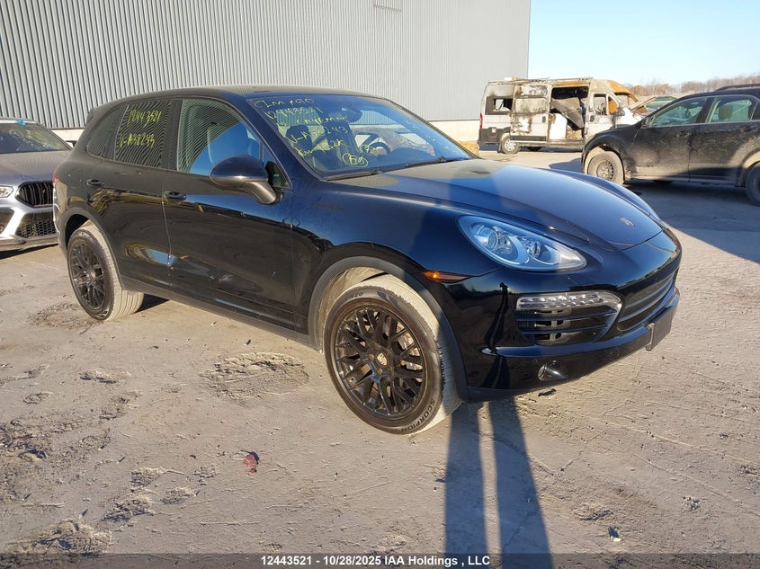 2013 Porsche Cayenne Diesel black null diesel WP1AF2A23DLA38243 photo #1