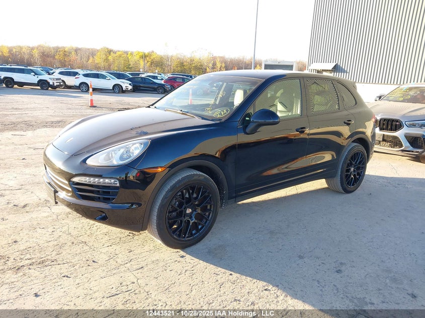 2013 Porsche Cayenne Diesel black null diesel WP1AF2A23DLA38243 photo #3