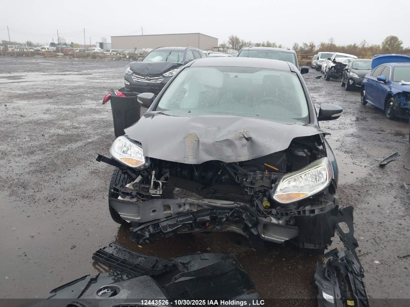 2014 Ford Focus Se VIN: 1FADP3F2XEL401543 Lot: 12443526