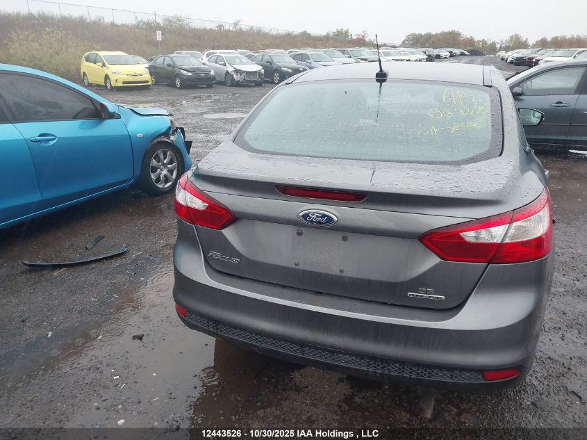 2014 Ford Focus Se VIN: 1FADP3F2XEL401543 Lot: 12443526