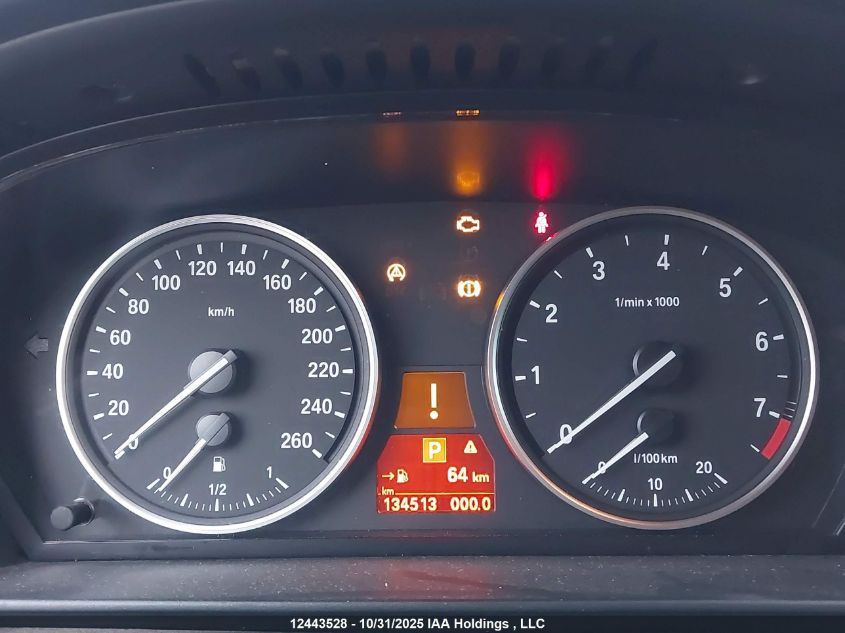 2009 BMW 535 Xi VIN: WBANV93519C133412 Lot: 12443528