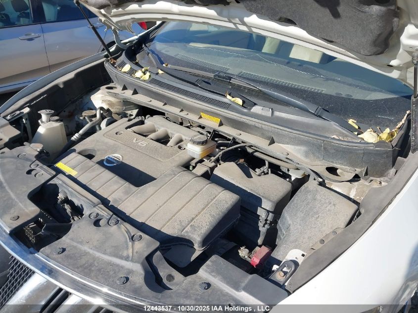 2009 Nissan Murano S/Sl/Le VIN: JN8AZ18W89W159436 Lot: 12443537