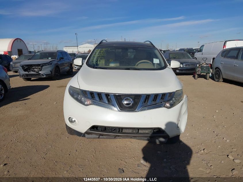 2009 Nissan Murano S/Sl/Le VIN: JN8AZ18W89W159436 Lot: 12443537