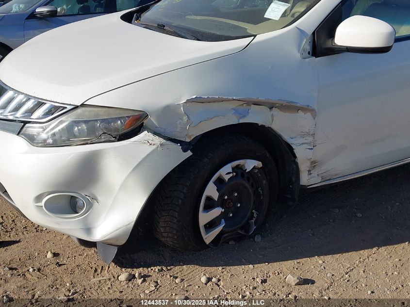 2009 Nissan Murano S/Sl/Le VIN: JN8AZ18W89W159436 Lot: 12443537