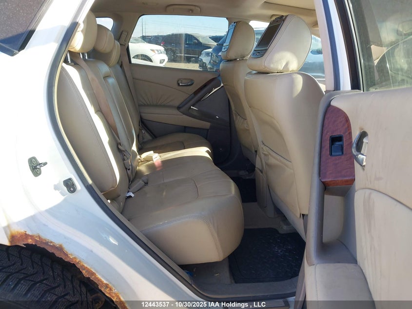 2009 Nissan Murano S/Sl/Le VIN: JN8AZ18W89W159436 Lot: 12443537