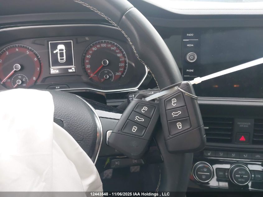 2021 Volkswagen Jetta Sel VIN: 3VWE57BU7MM018303 Lot: 12443548