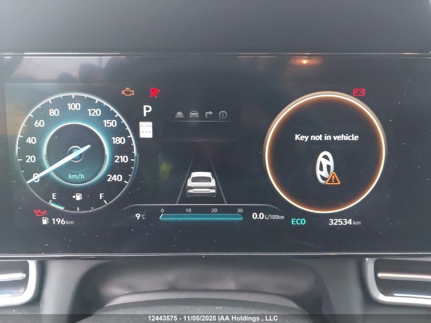 2025 Hyundai Elantra Hybrid Luxury VIN: KMHLN4DJ7SU154480 Lot: 12443575