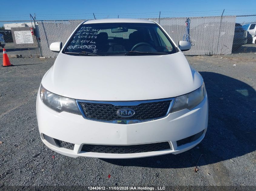 2012 Kia Forte Lx VIN: KNAFT5A24C5608378 Lot: 12443612