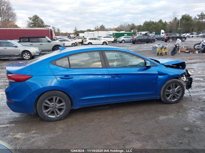 2018 Hyundai Elantra VIN: KMHD84LF5JU692814 Lot: 12443634