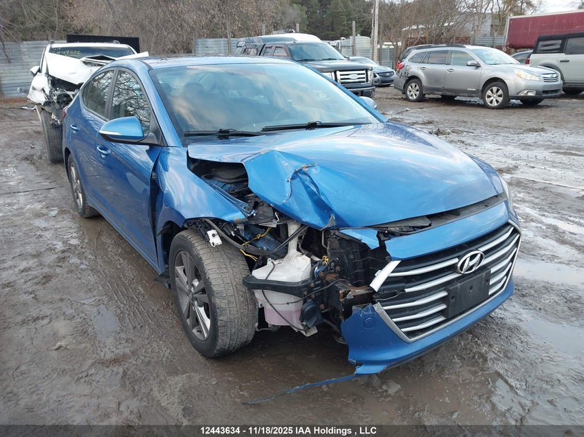 2018 Hyundai Elantra VIN: KMHD84LF5JU692814 Lot: 12443634