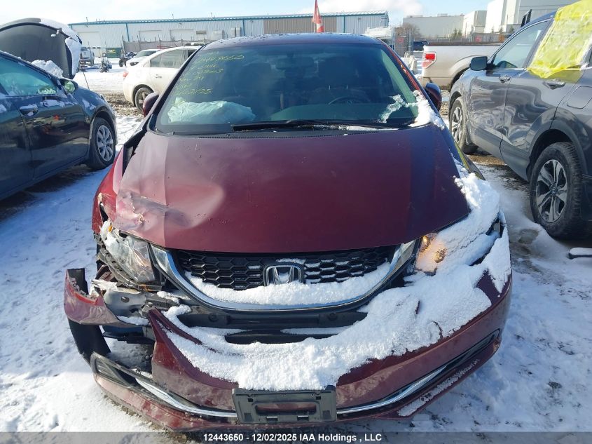 2014 Honda Civic Lx VIN: 2HGFB2F48EH007003 Lot: 12443650