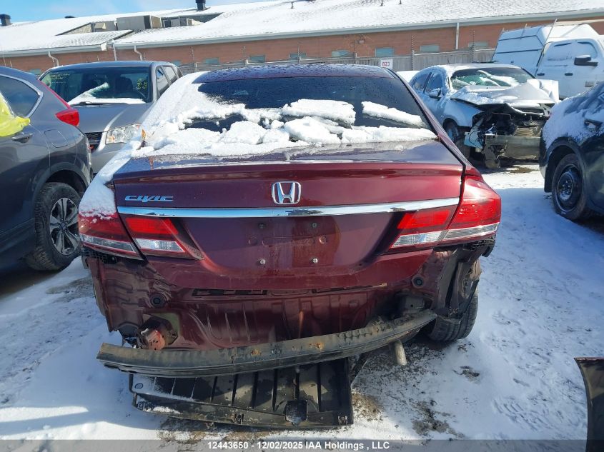 2014 Honda Civic Lx VIN: 2HGFB2F48EH007003 Lot: 12443650