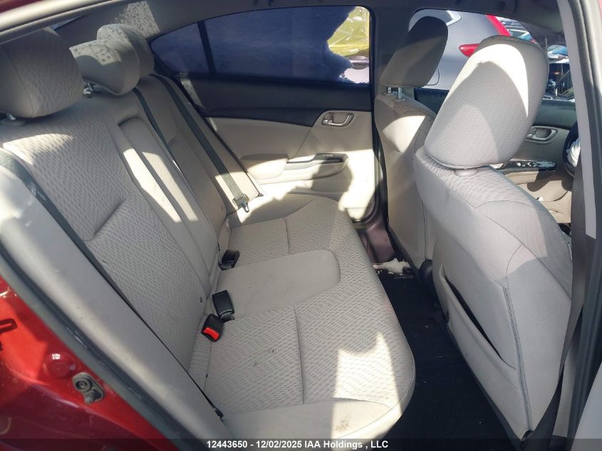 2014 Honda Civic Lx VIN: 2HGFB2F48EH007003 Lot: 12443650