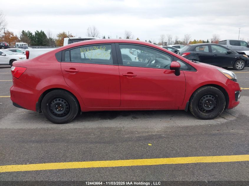 2016 Kia Rio VIN: KNADN4A3XG6675703 Lot: 12443664