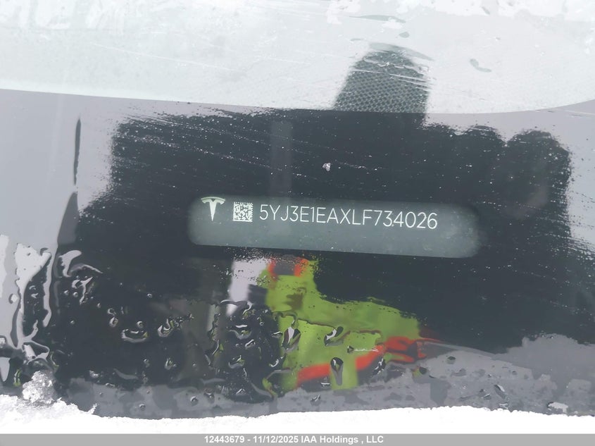 5YJ3E1EAXLF734026 2020 TESLA MODEL 3 photo no. 18