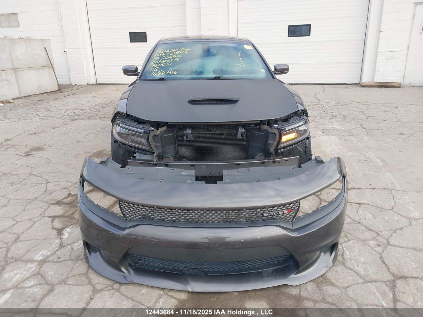 2019 Dodge Charger R/T VIN: 2C3CDXCT0KH760061 Lot: 12443684