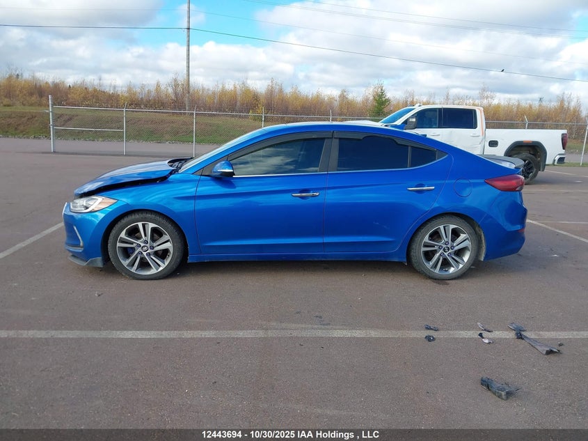 KMHD84LF7HU137891 2017 HYUNDAI ELANTRA photo no. 14