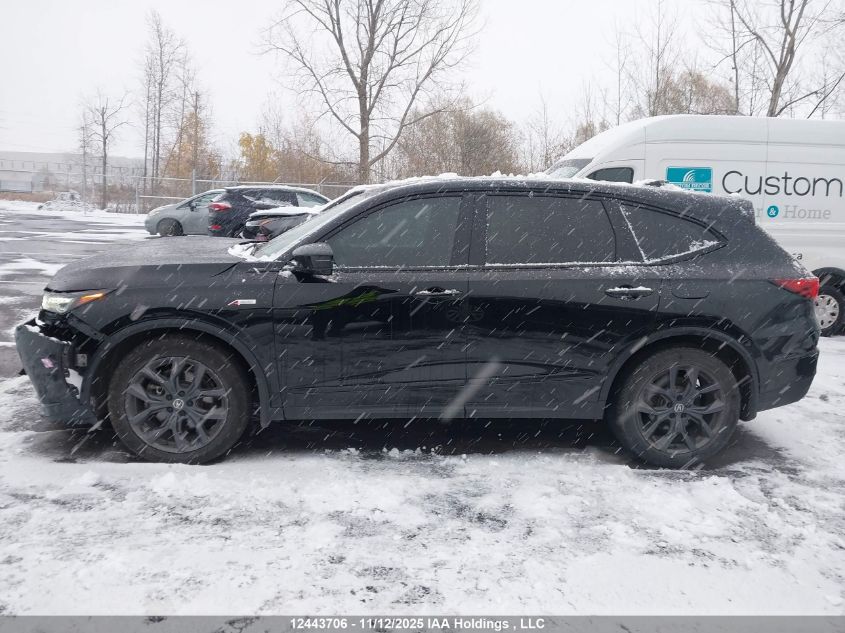 2022 Acura Mdx A-Spec VIN: 5J8YE1H06NL805314 Lot: 12443706