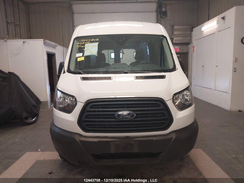 2019 Ford Transit-250 VIN: 1FTYR2CM2KKA87491 Lot: 12443708