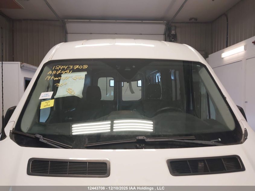 2019 Ford Transit-250 VIN: 1FTYR2CM2KKA87491 Lot: 12443708