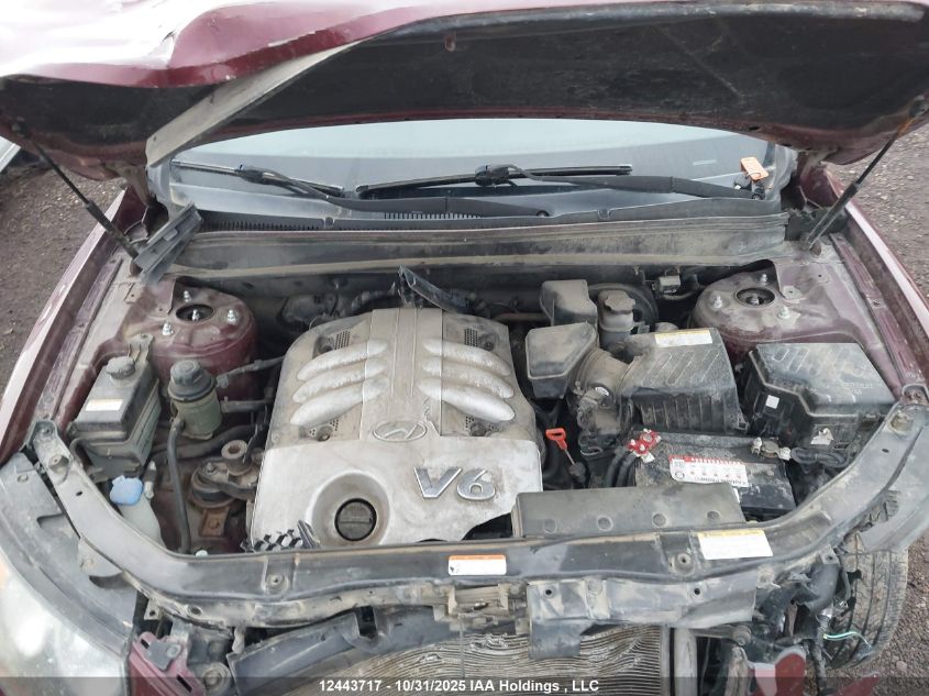 2007 Hyundai Santa Fe Gl VIN: 5NMSG13E17H086320 Lot: 12443717