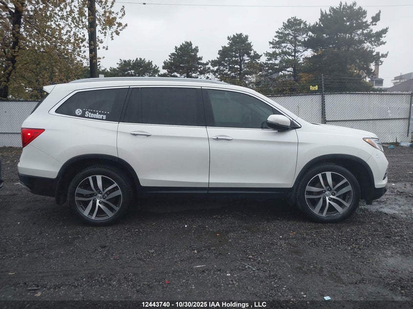 2018 Honda Pilot Touring VIN: 5FNYF6H92JB502616 Lot: 12443740