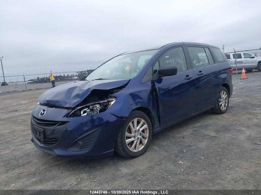 JM1CW2CL7C0102543 2012 MAZDA 5 photo no. 2