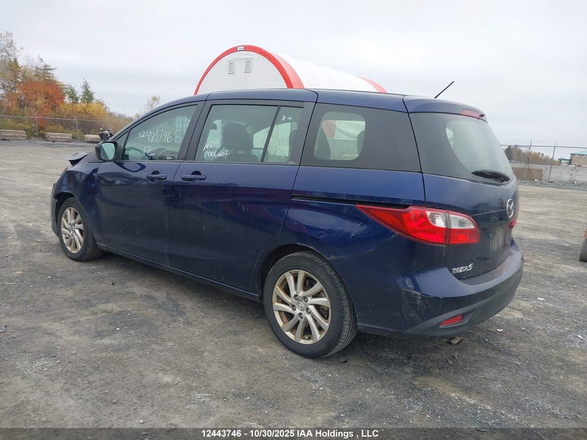 JM1CW2CL7C0102543 2012 MAZDA 5 photo no. 3