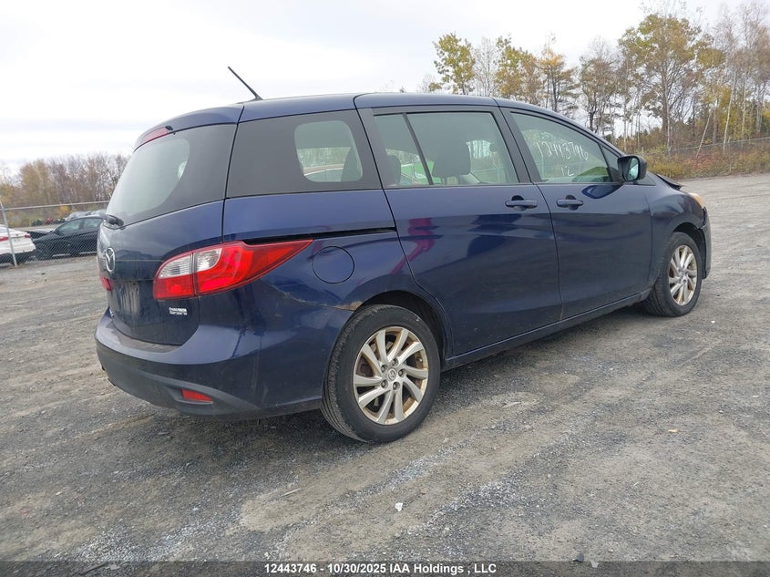 JM1CW2CL7C0102543 2012 MAZDA 5 photo no. 4