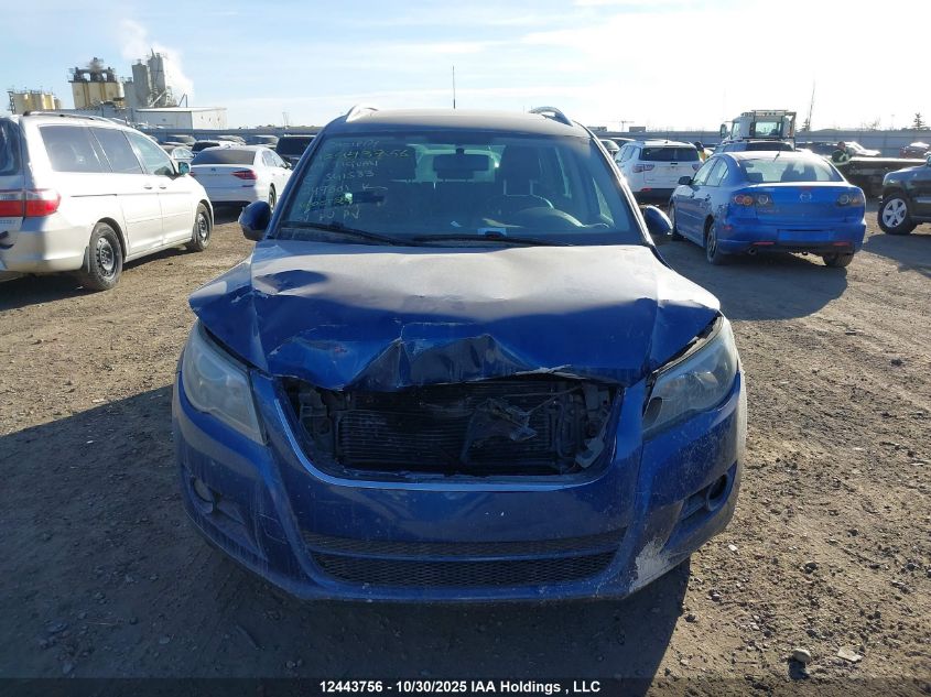 2009 Volkswagen Tiguan 2.0T Comfortline/2.0T Highline/2.0T Trendline VIN: WVGBV75N69W541583 Lot: 12443756