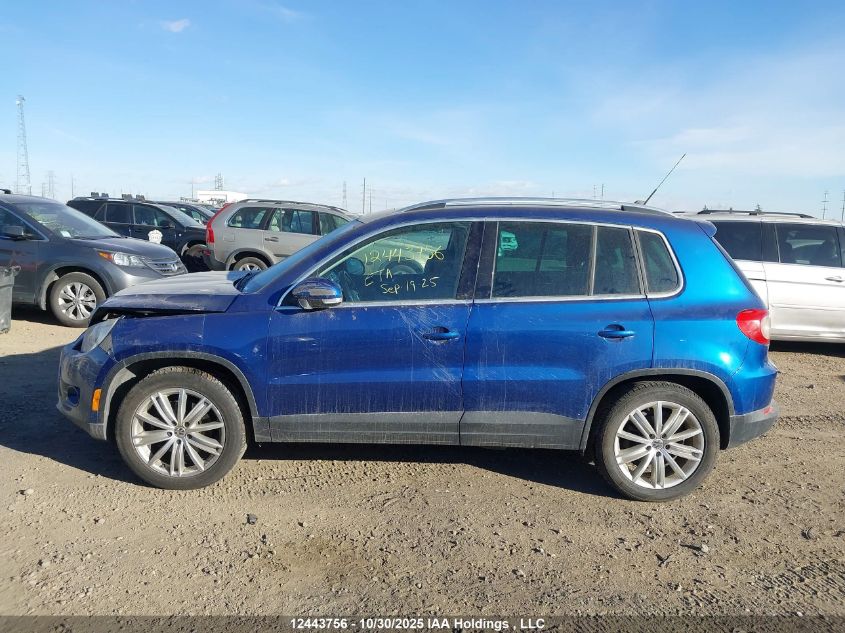 2009 Volkswagen Tiguan 2.0T Comfortline/2.0T Highline/2.0T Trendline VIN: WVGBV75N69W541583 Lot: 12443756