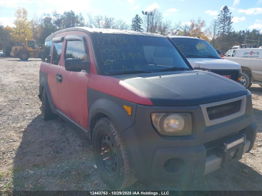 2003 Honda Element Ex VIN: 5J6YH17513L801293 Lot: 12443763