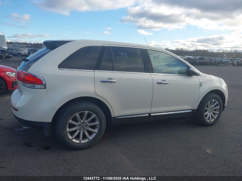 2013 Lincoln Mkx VIN: 2LMDJ8JK1DBL14810 Lot: 12443772