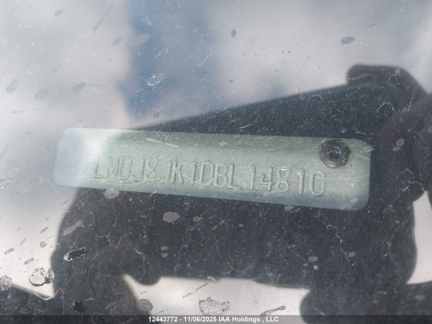 2013 Lincoln Mkx VIN: 2LMDJ8JK1DBL14810 Lot: 12443772