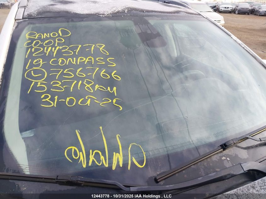 2019 Jeep Compass Sport VIN: 3C4NJDAB0KT756766 Lot: 12443778