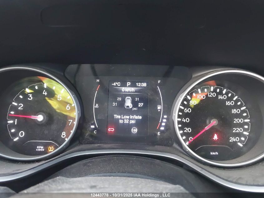 2019 Jeep Compass Sport VIN: 3C4NJDAB0KT756766 Lot: 12443778