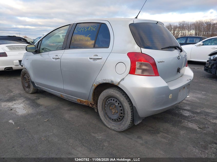 JTDKT923275117815 2007 TOYOTA YARIS photo no. 3